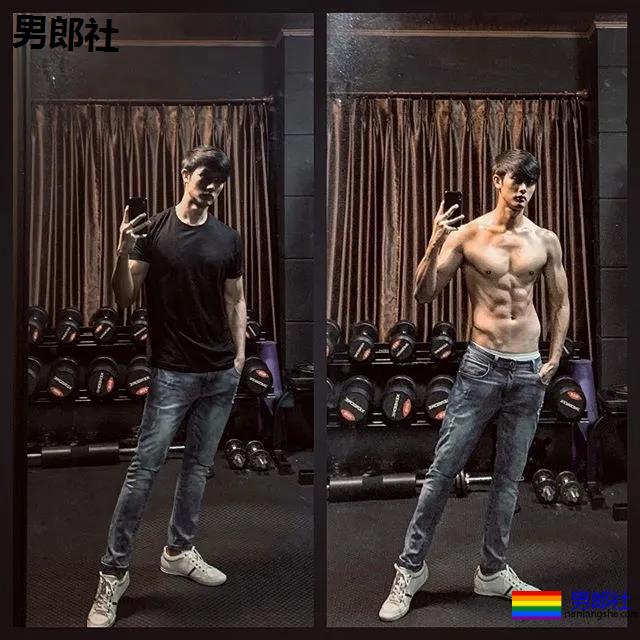 十头身长肌清爽小哥，脉络清晰荷尔蒙爆棚！ - 51虹马