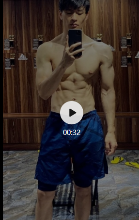 童颜巨肌小狼狗，脸跟身材有点不搭! - 51虹马