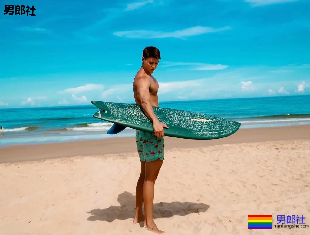 全网冲浪肌肉型男大比拼！一水泳裤腱子肉小狼狗，太A了！ - 51虹马