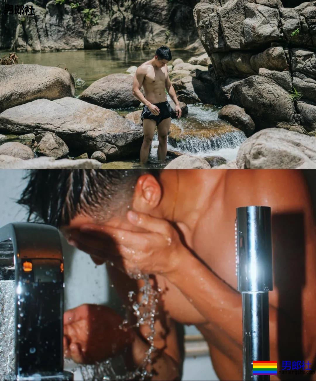 山里野泳的那个肌肉男，原来是名特警帅哥！ - 51虹马
