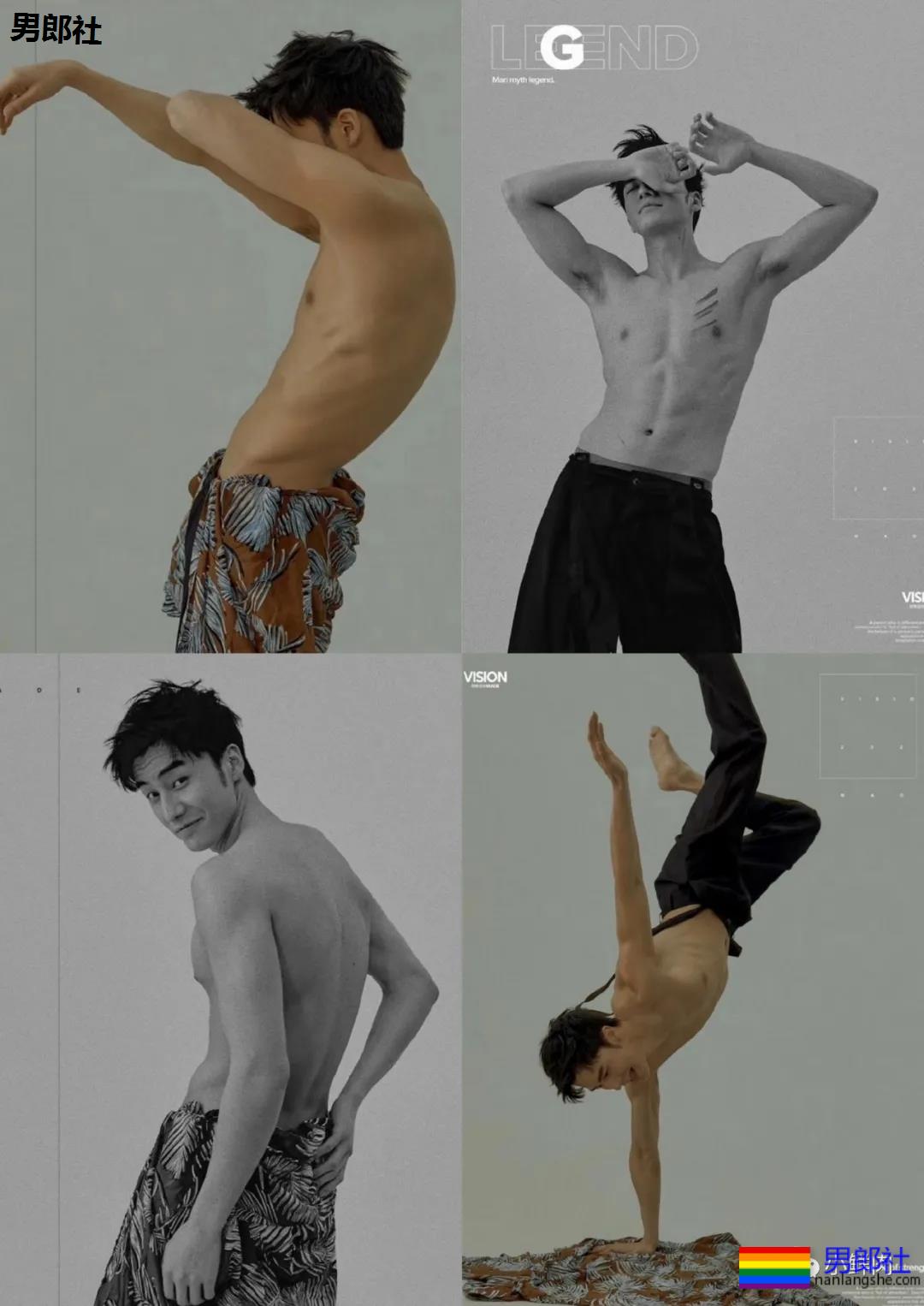 许凯早年模特照曝光，和他同期的男模如今怎么样了？ - 51虹马