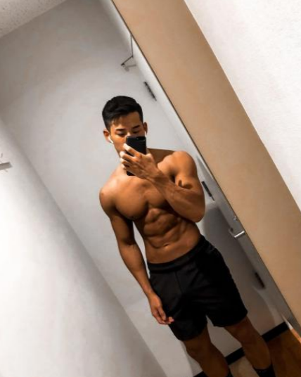 拥有正太脸孔的爆炸肌肉男孩：菊田一辉-51虹马