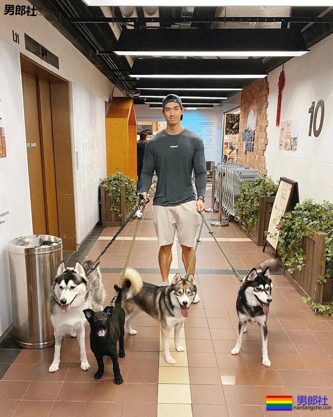 寸头腹肌小哥竟是星二代!？23岁港姐儿子凭腱子肉圈粉无数！ - 51虹马