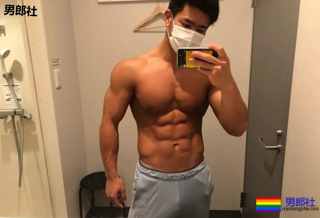 推特上一个爱健身的日本肌肉小哥哥-51虹马