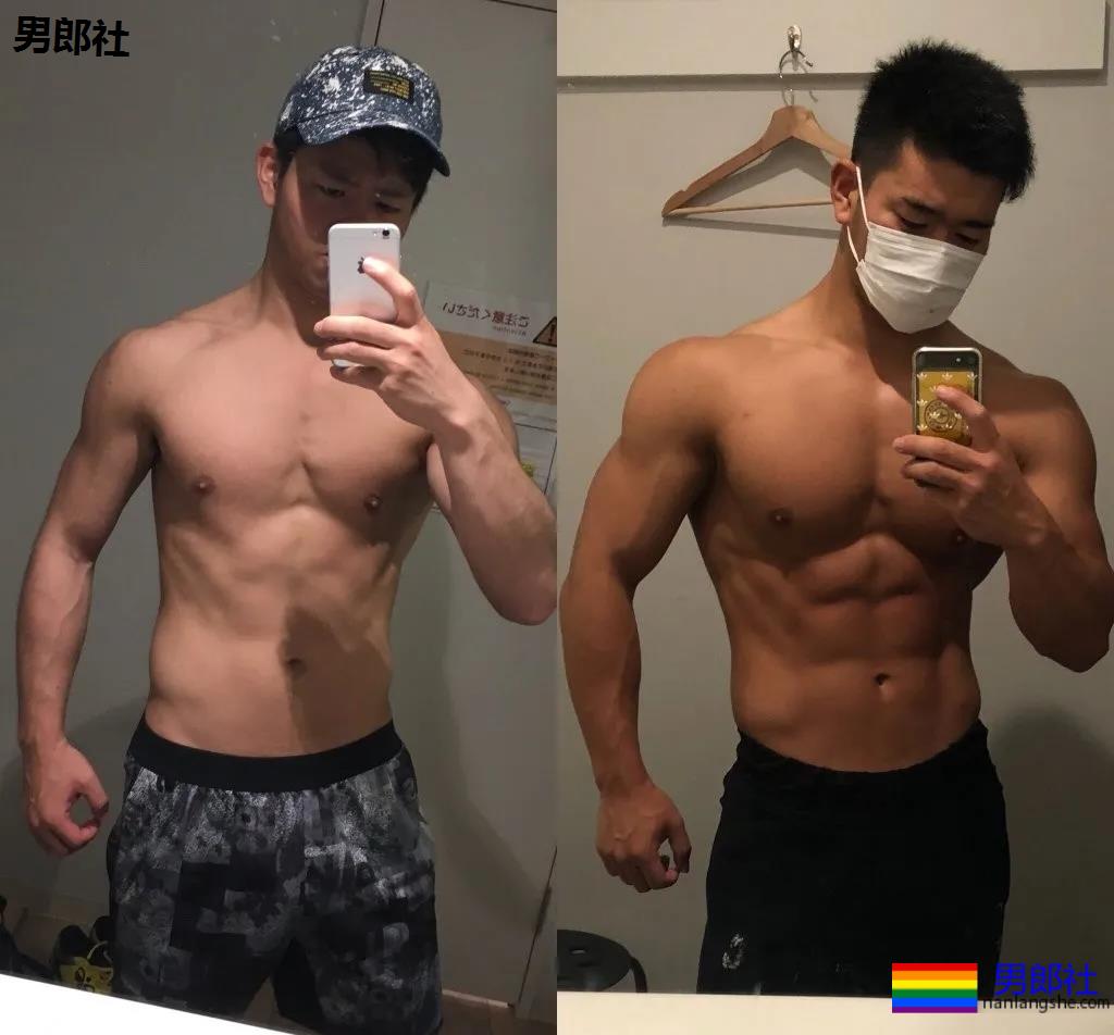 推特上一个爱健身的日本肌肉小哥哥 - 51虹马