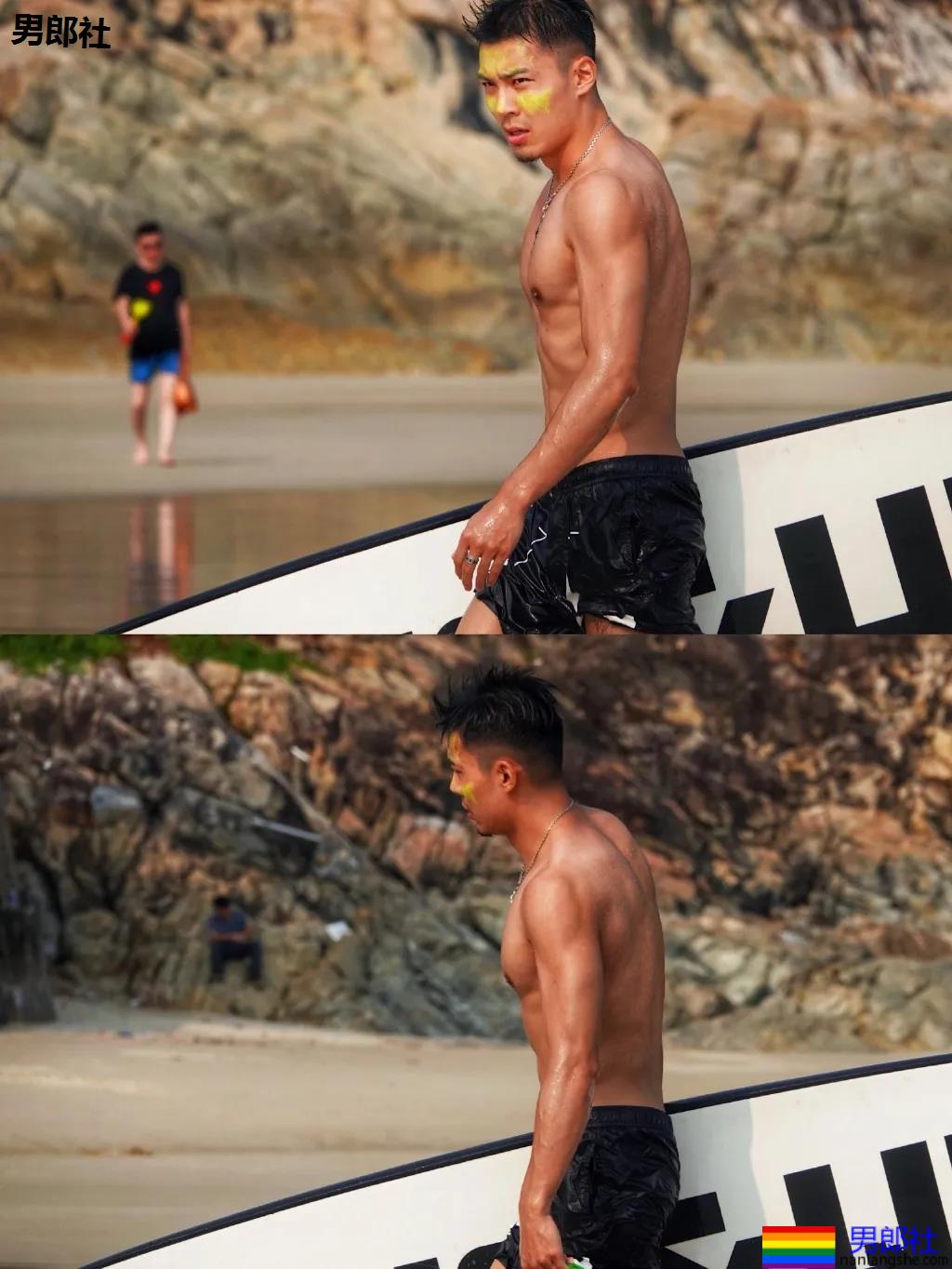 身材不输彭于晏！长腿腱子肉身材，又A又Man! - 51虹马