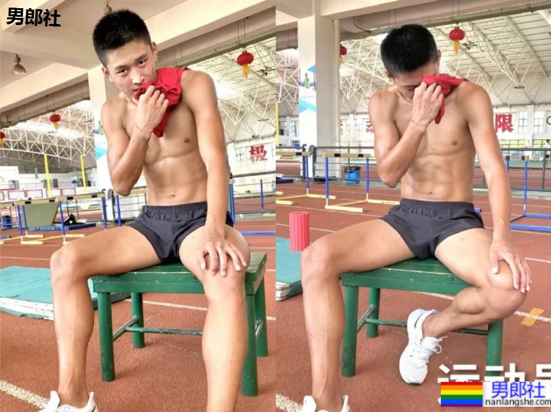 刚刚训练完的田径体育生，男人味有多足？ - 51虹马