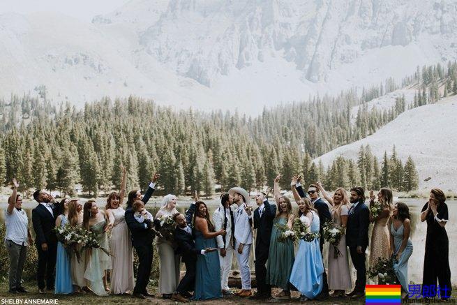 有如童话故事般美丽:一个跨文化的浪漫男同志婚礼 - 51虹马 有如童话故事般美丽:一个跨文化的浪漫男同志婚礼 - 51虹马