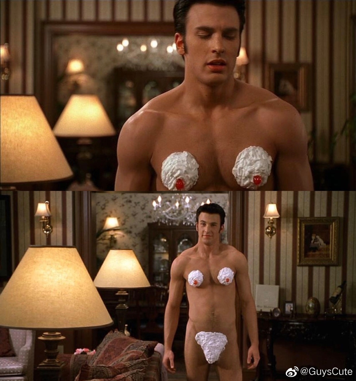 美国队长（克里斯·埃文斯（Chris Evans））不小心在自己的社交网站发布了一张鸡鸡照片。真心粗大！ - 51虹马