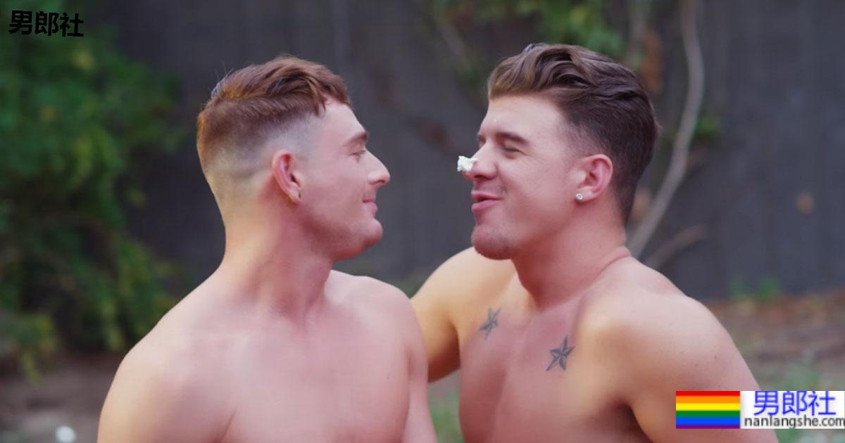 男同志成人片夫夫演员联手拍影片卖肉野餐，甜蜜互动直接闪瞎网友！-51虹马