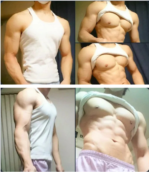 靠着大胸肌在推上火起来的博主，确实练很棒-51虹马