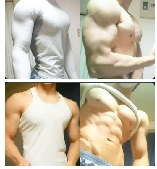 靠着大胸肌在推上火起来的博主，确实练很棒 - 51虹马