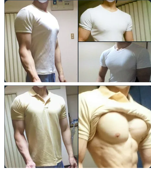 靠着大胸肌在推上火起来的博主，确实练很棒 - 51虹马