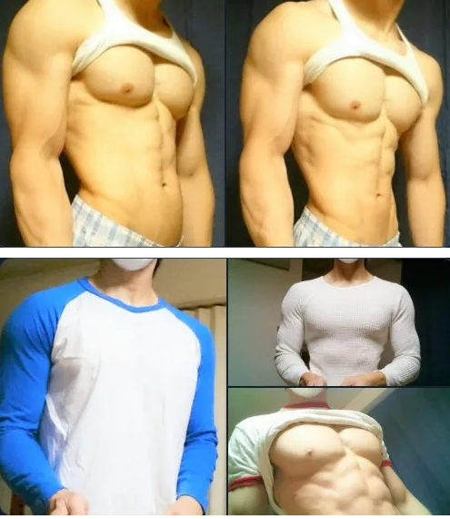 靠着大胸肌在推上火起来的博主，确实练很棒 - 51虹马