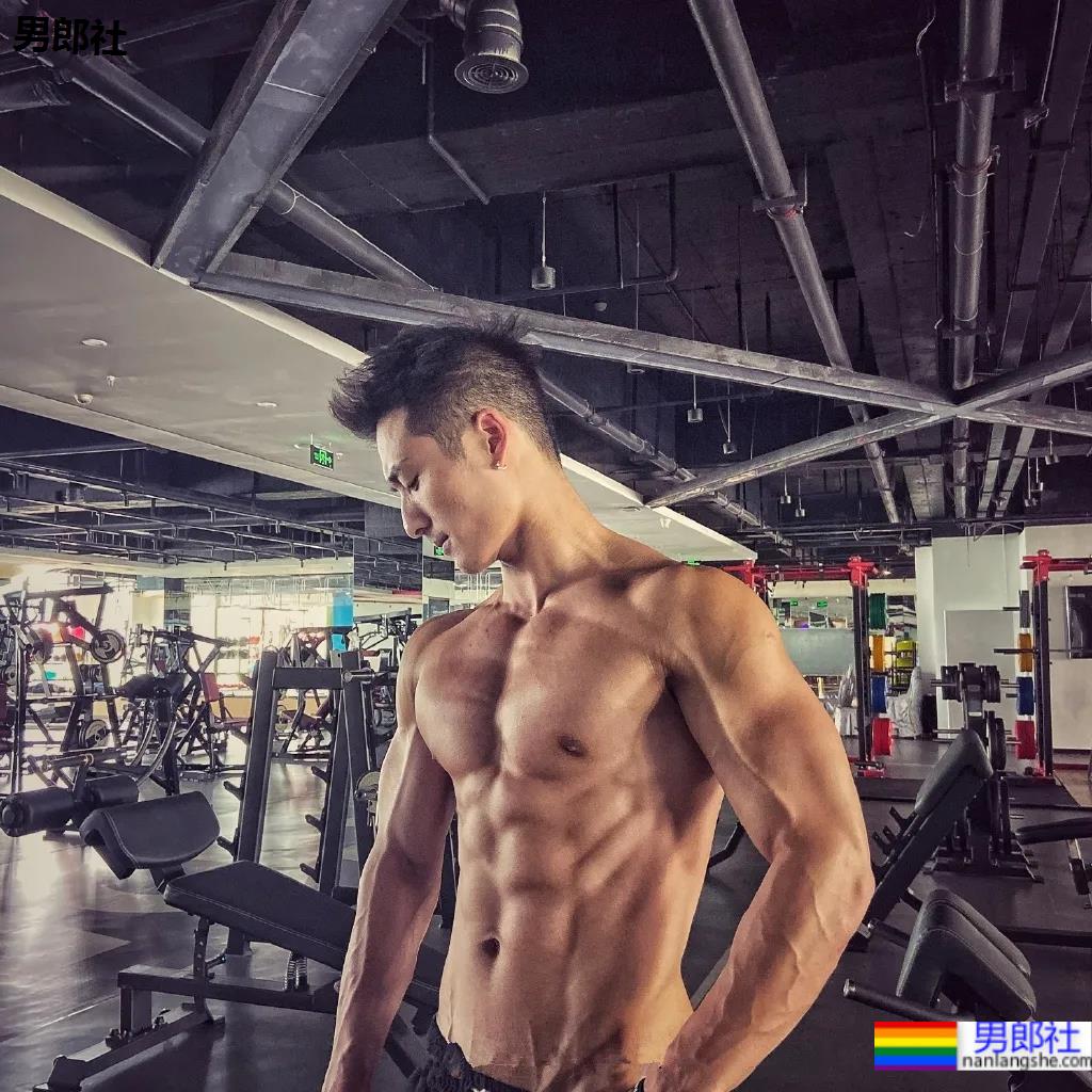 谢梓秋露脸力捧体院毕业教练，腱子肉体育生这腹肌简直绝了！ - 51虹马