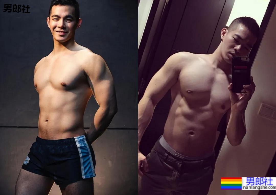 可狼可奶的华裔小哥哥，腹肌荷尔蒙爆棚，这身材太馋人了！ - 51虹马