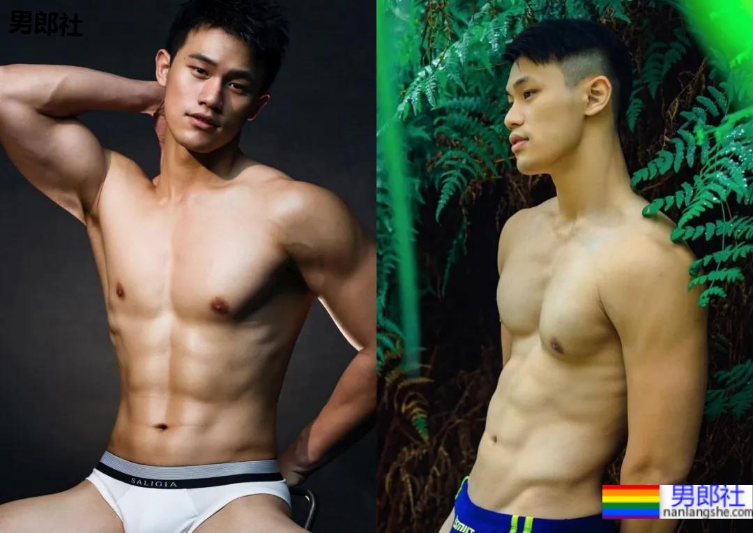 可狼可奶的华裔小哥哥，腹肌荷尔蒙爆棚，这身材太馋人了！ - 51虹马