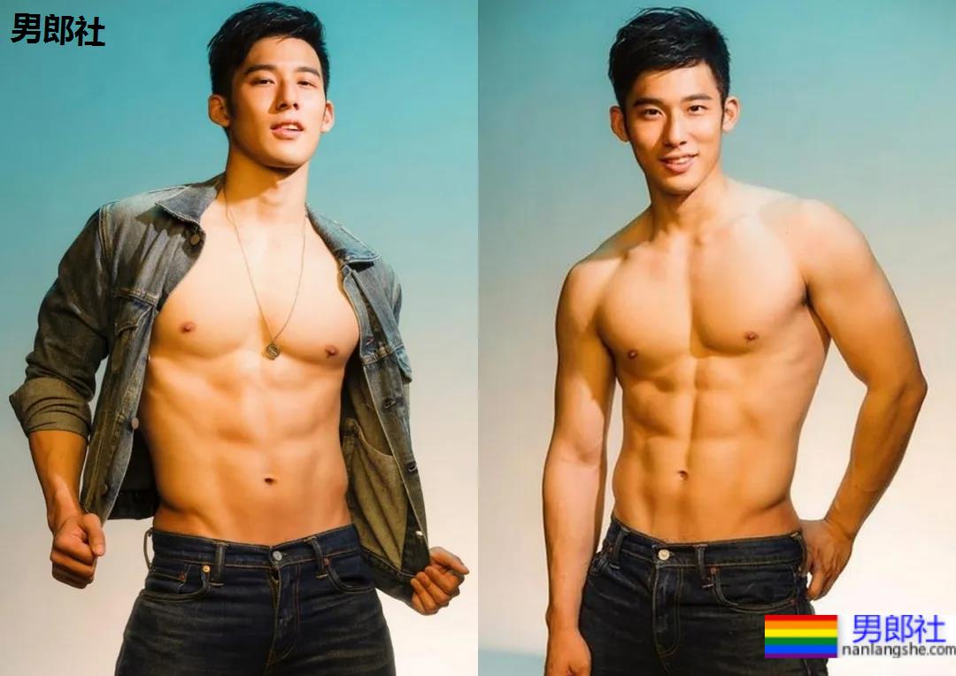 可狼可奶的华裔小哥哥，腹肌荷尔蒙爆棚，这身材太馋人了！ - 51虹马