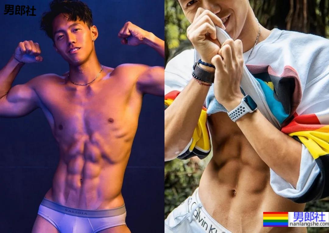 可狼可奶的华裔小哥哥，腹肌荷尔蒙爆棚，这身材太馋人了！ - 51虹马