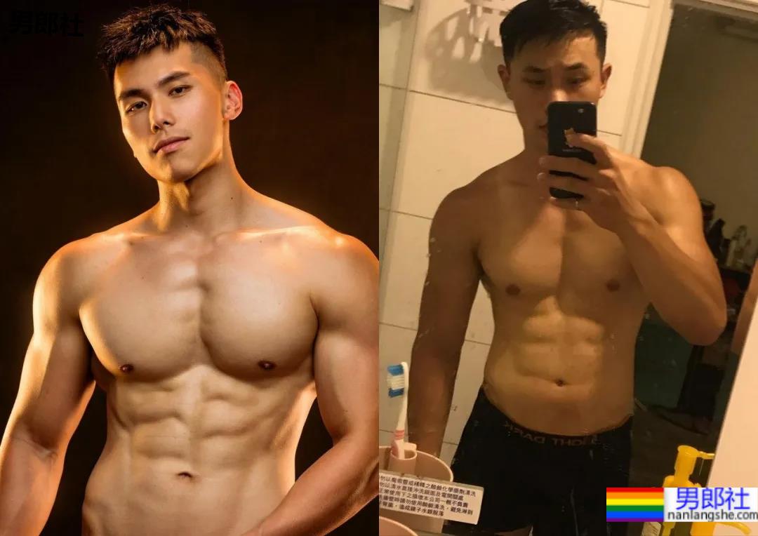 可狼可奶的华裔小哥哥，腹肌荷尔蒙爆棚，这身材太馋人了！ - 51虹马