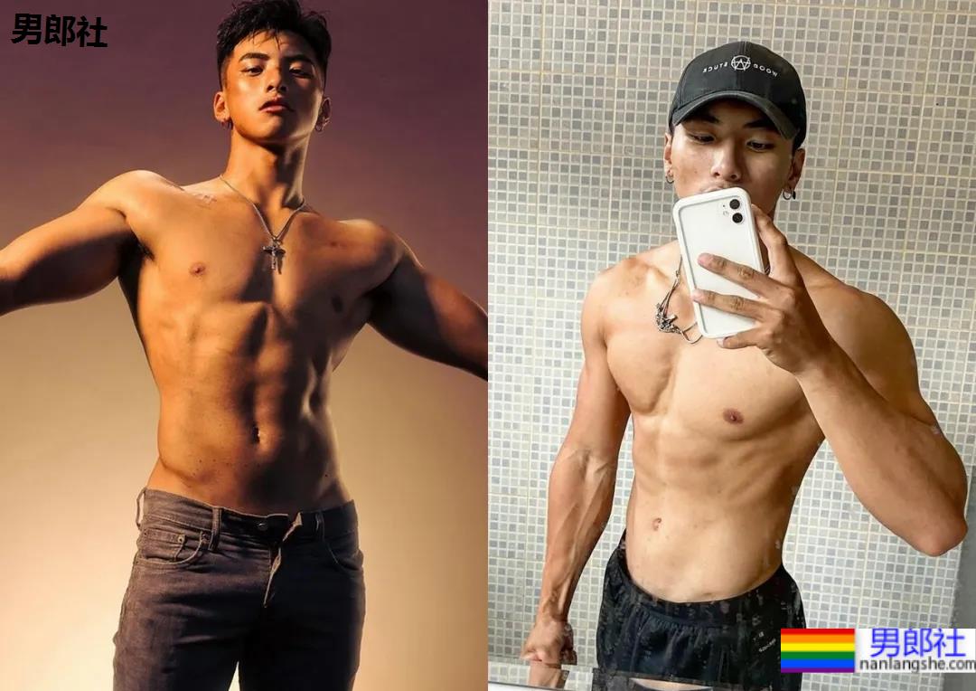 可狼可奶的华裔小哥哥，腹肌荷尔蒙爆棚，这身材太馋人了！ - 51虹马