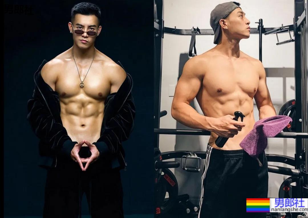 可狼可奶的华裔小哥哥，腹肌荷尔蒙爆棚，这身材太馋人了！ - 51虹马