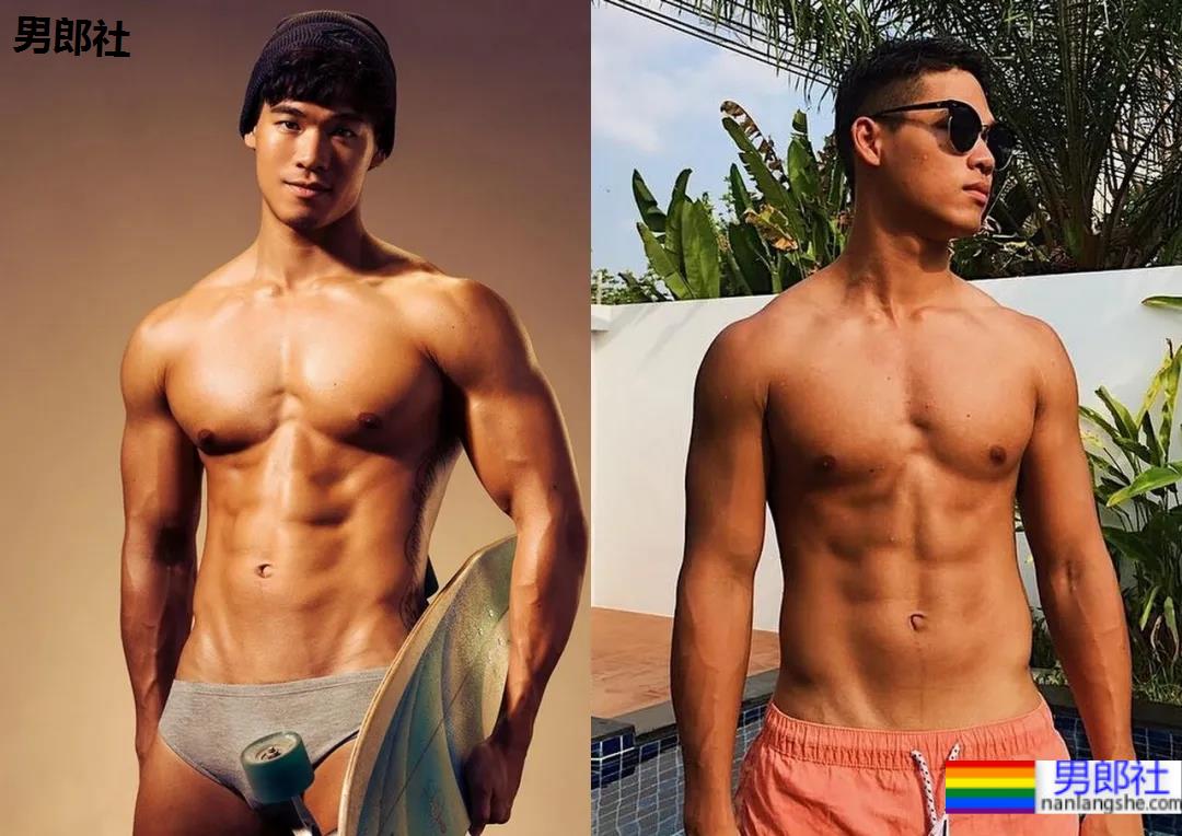 可狼可奶的华裔小哥哥，腹肌荷尔蒙爆棚，这身材太馋人了！ - 51虹马