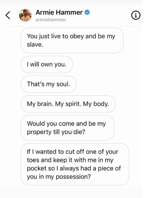 《以你的名字唿唤我》艾米汉默身陷「食人」性丑闻!宣布退出新片回应「超噁私讯」指控 - 51虹马 《以你的名字唿唤我》艾米汉默身陷「食人」性丑闻!宣布退出新片回应「超噁私讯」指控 - 51虹马