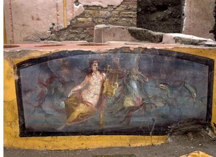 庞贝古城发现小吃摊遗址 千年壁画惊现恐同刻字 - 51虹马 庞贝古城发现小吃摊遗址 千年壁画惊现恐同刻字 - 51虹马