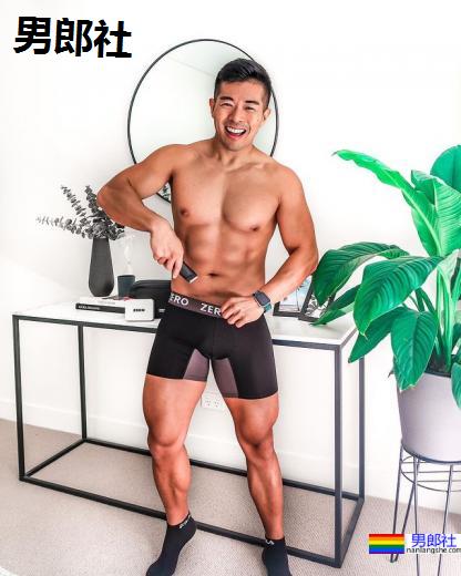 正能量充满！微笑比阳光灿烂的澳洲肌肉男给你全日好心情：Noah Gao - 51虹马