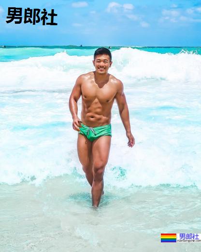 正能量充满！微笑比阳光灿烂的澳洲肌肉男给你全日好心情：Noah Gao - 51虹马