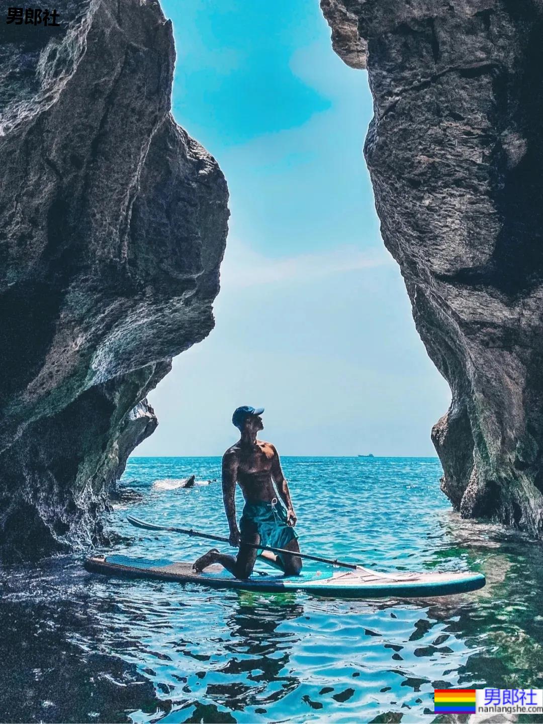 寸头腹肌潜水教练，古铜荷尔蒙也太A了吧！-51虹马