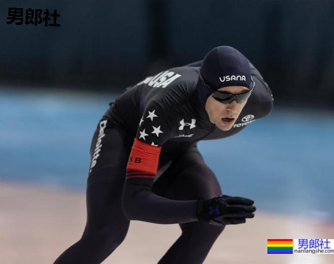 美国22岁竞速滑冰鲜肉公开出柜 获颁全美「最速男」称号-51虹马