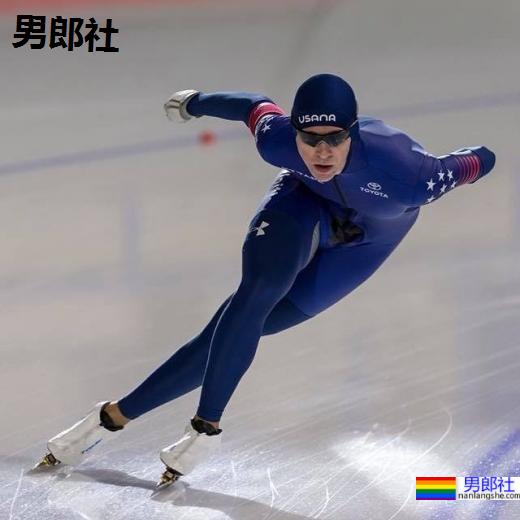 美国22岁竞速滑冰鲜肉公开出柜 获颁全美「最速男」称号 - 51虹马