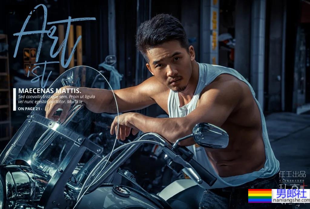 网红腹肌教练拍运动大片比CK还好看，这位腱子肉梨窝小哥火了！ - 51虹马