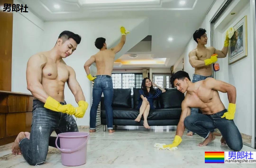 “猛男清洁服务”火了!肌肉小哥组团上门干家政,这画风…… - 51虹马 “猛男清洁服务”火了!肌肉小哥组团上门干家政,这画风…… - 51虹马