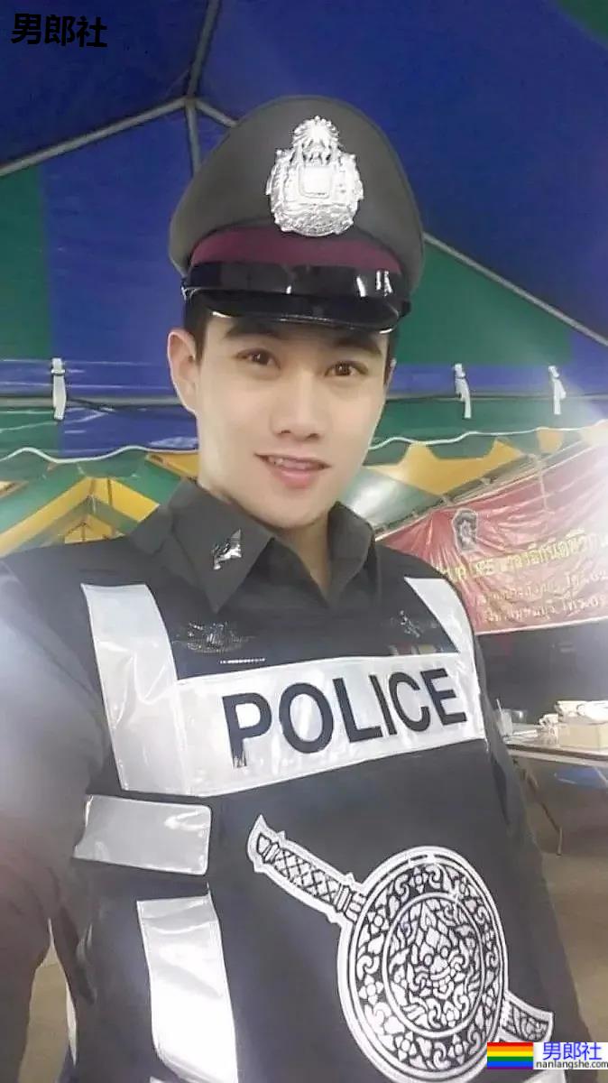 泰警紧身服要升级？感受一下这些火遍全网的阳光帅警！ - 51虹马