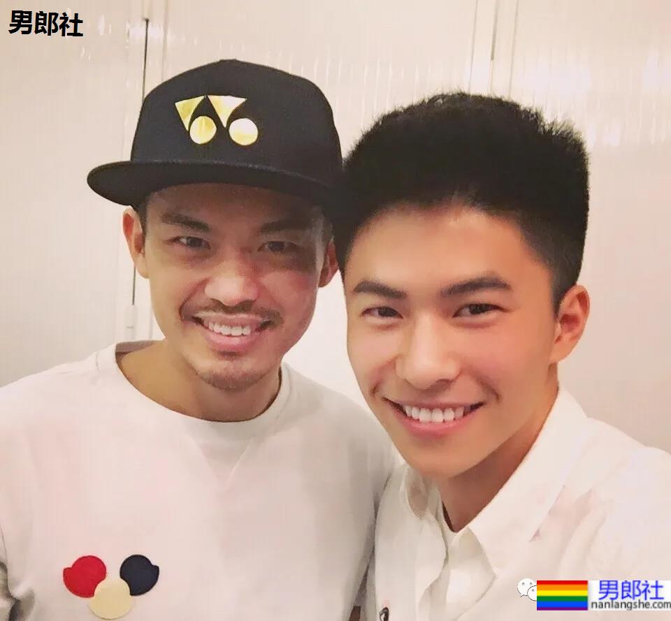 与林丹合照的海军帅小伙被扒到了，退役后小胸肌越练越大了 - 51虹马