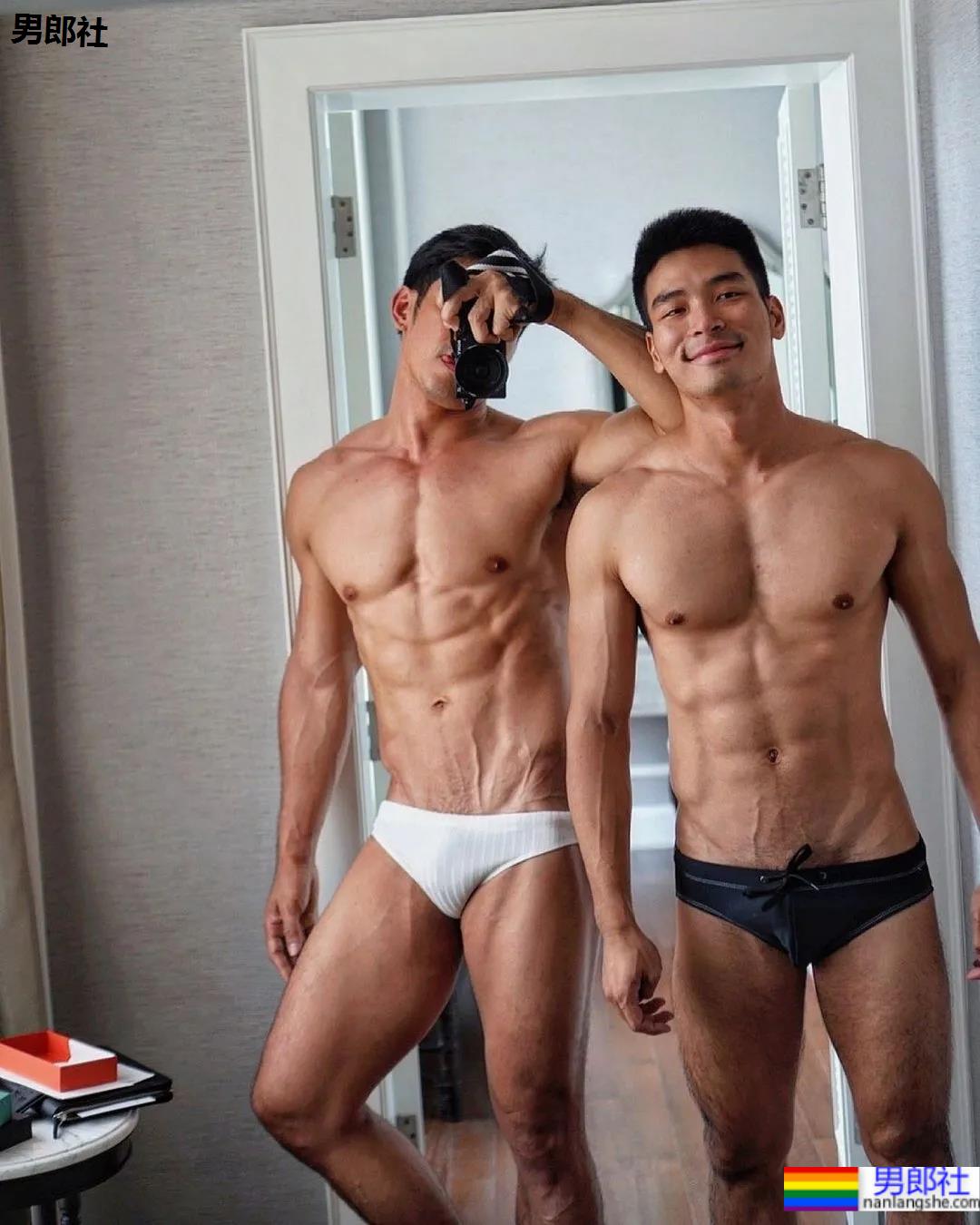 这位肌肉医生，穿泳裤真的是太性感了 - 51虹马