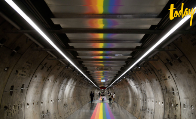 骄傲月 曼谷Sam Yan地铁站现LGBT彩虹通道！ - 51虹马