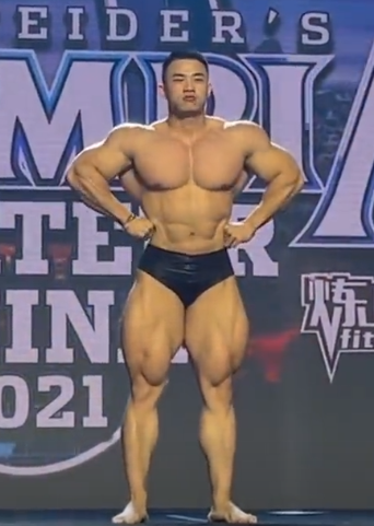 陈康最新肌肉状态，又变大了！-51虹马