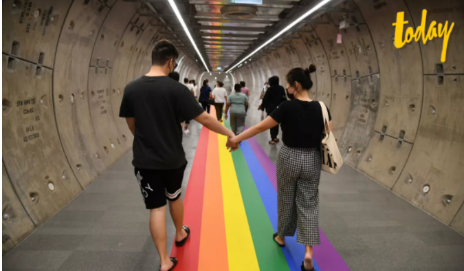 骄傲月 曼谷Sam Yan地铁站现LGBT彩虹通道！-51虹马