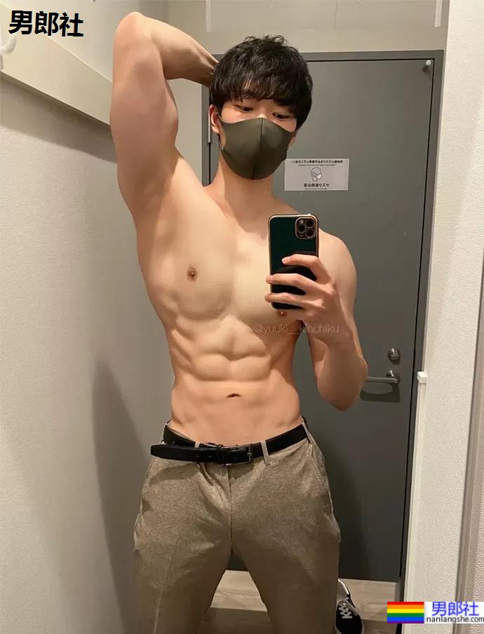 天菜筋築家ゆうき，身材超好 - 51虹马