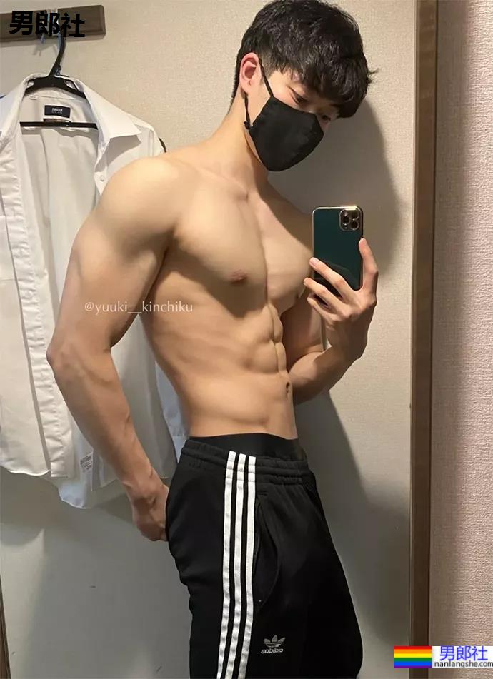 天菜筋築家ゆうき，身材超好 - 51虹马