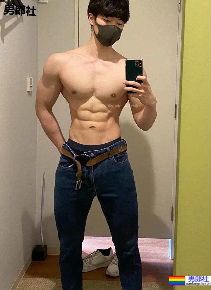 天菜筋築家ゆうき，身材超好 - 51虹马