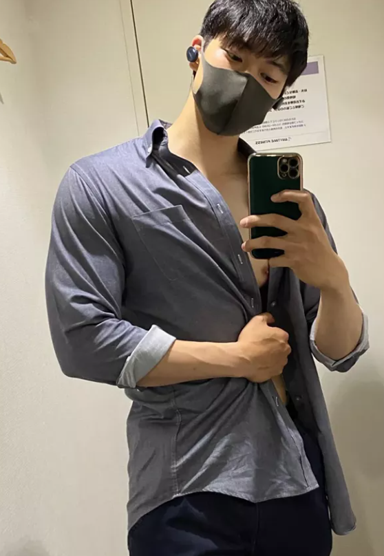 天菜筋築家ゆうき，身材超好-51虹马