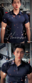 又一位胸肌撑爆衣服的裁判火了！奶狗脸狼狗身，这身材简直绝了 - 51虹马