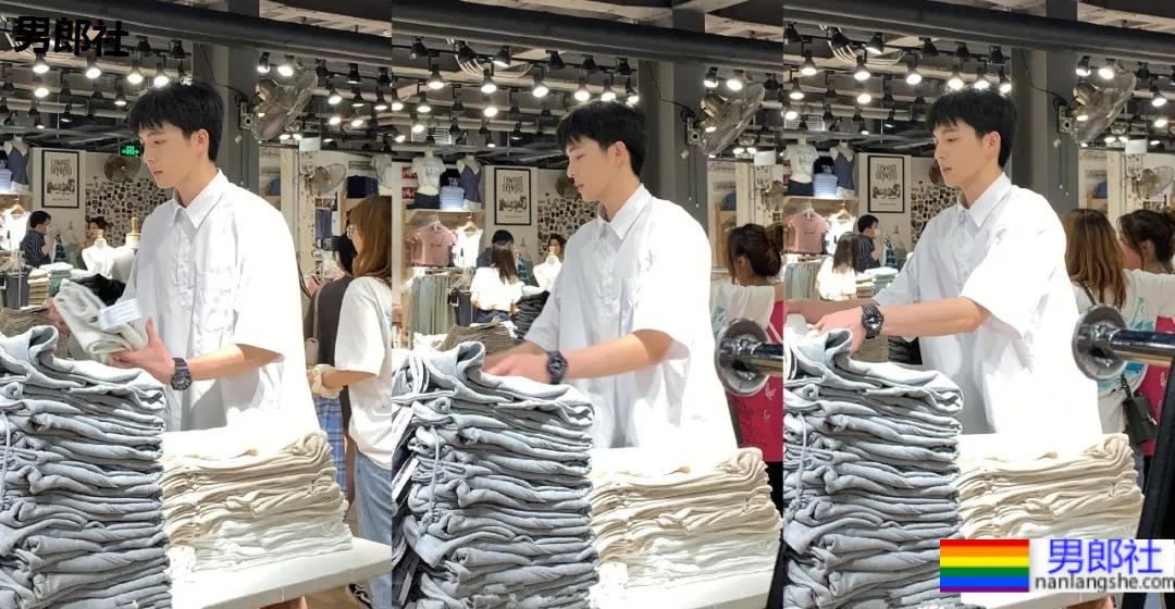 抓拍酷似吴世勋的帅哥收银员，188CM校草级腹肌小哥，也太好看了吧！ - 51虹马