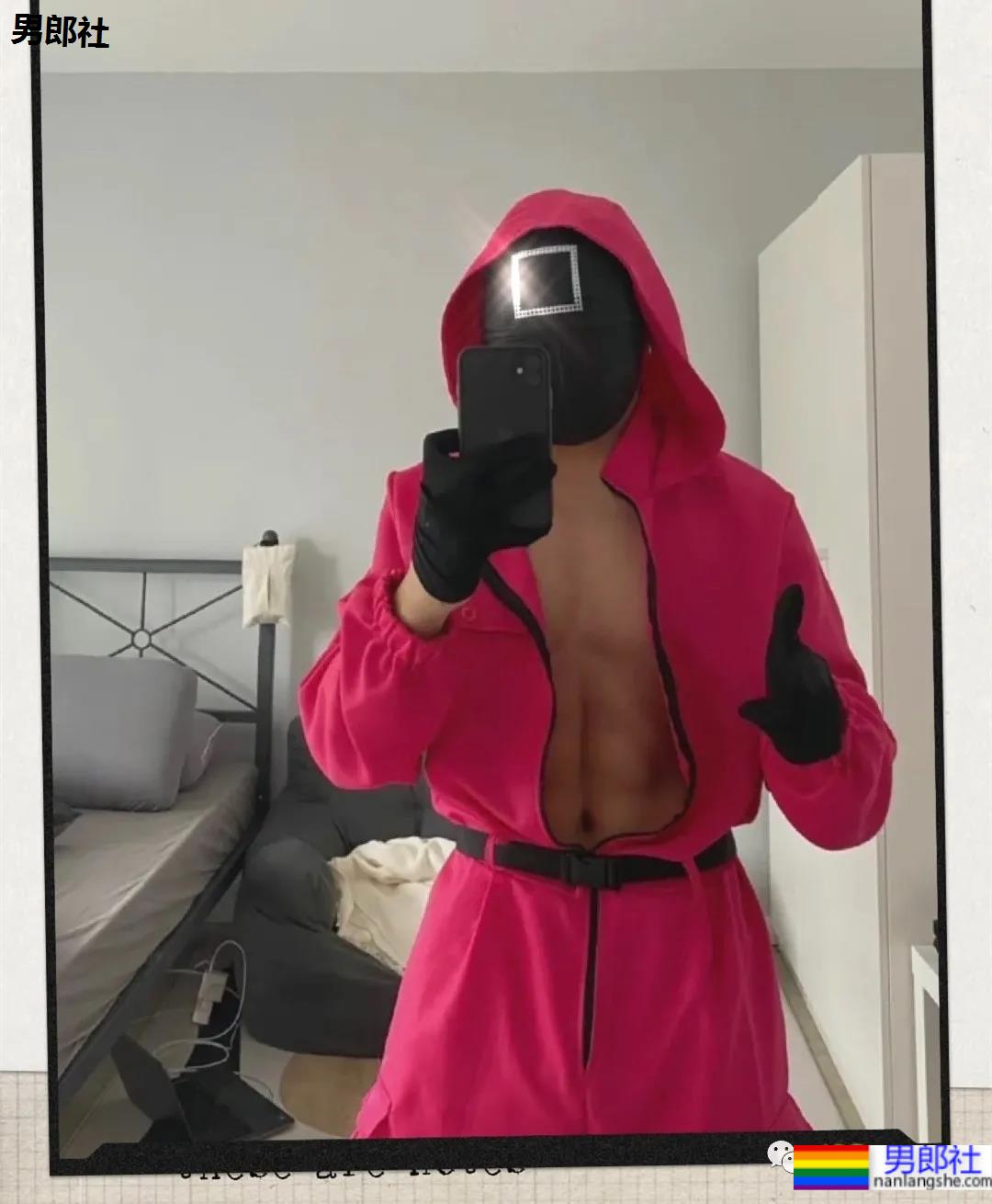 万圣节肌肉男们cos鱿鱼游戏太性感了！ - 51虹马