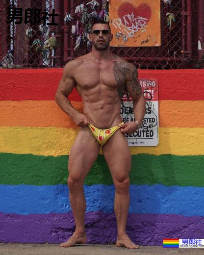 旧金山熟男的性感全肌套餐：Garic Soldatov-51虹马